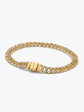 Pandora Pavé Cuban Chain Bracelet